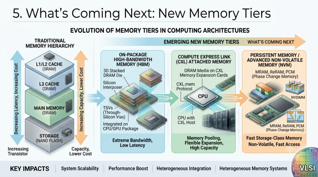 What's Coming Next: New Memory Tiers