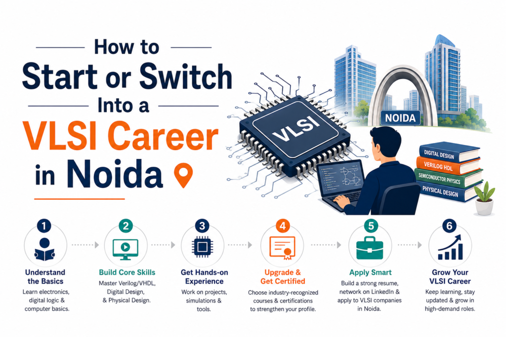 How to Start or Switch Into a VLSI Career in Noida