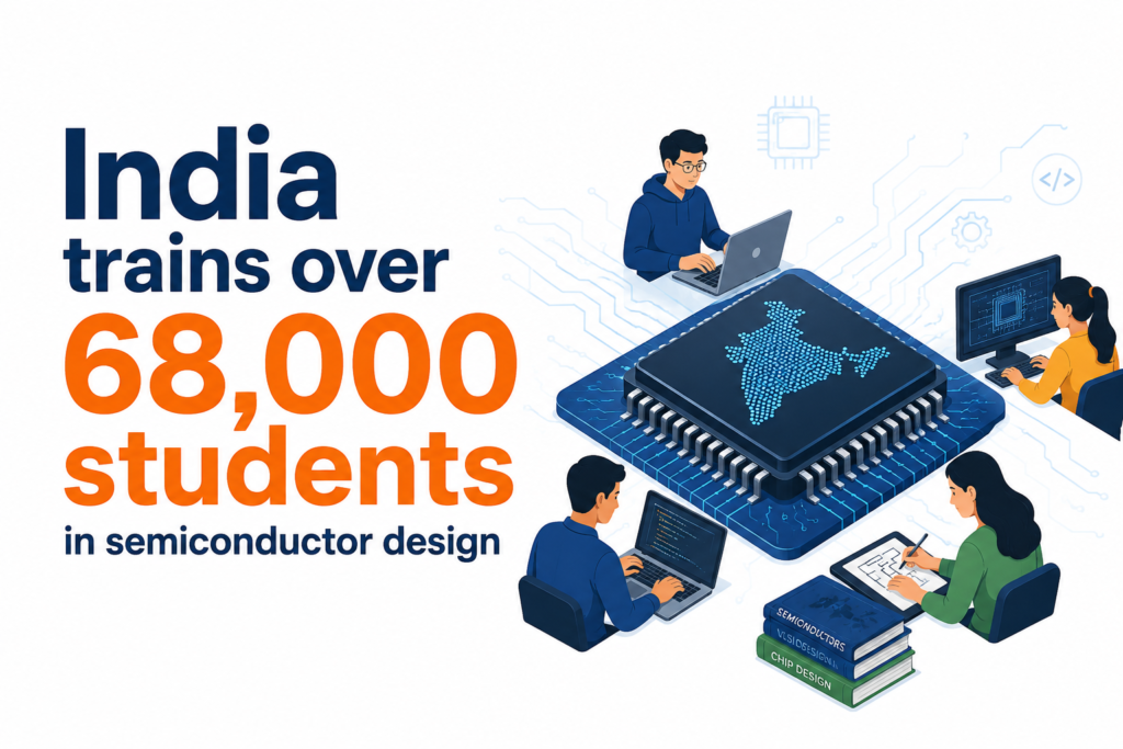 India Trains Over 68,000 Students in Semiconductor Design