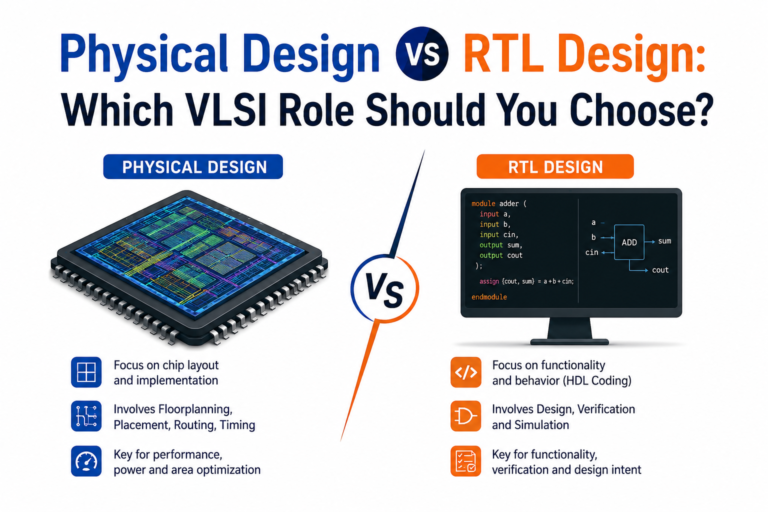 Physical Design vs RTL Design: Which VLSI Role Should You Choose?