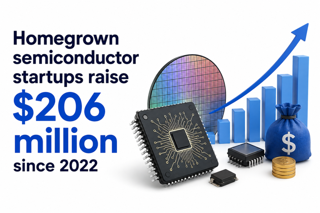 Homegrown Semiconductor Startups Raise $206 Million Since 2022