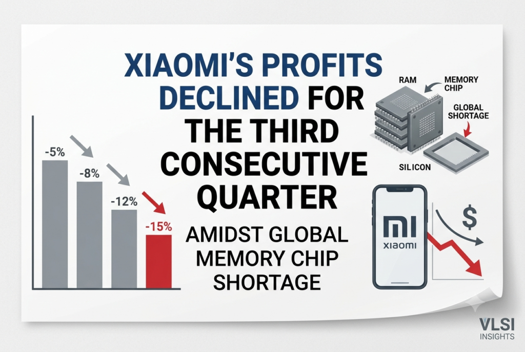 Xiaomi’s Profits Declined for the Third Consecutive Quarter Amidst Global Memory Chip Shortage