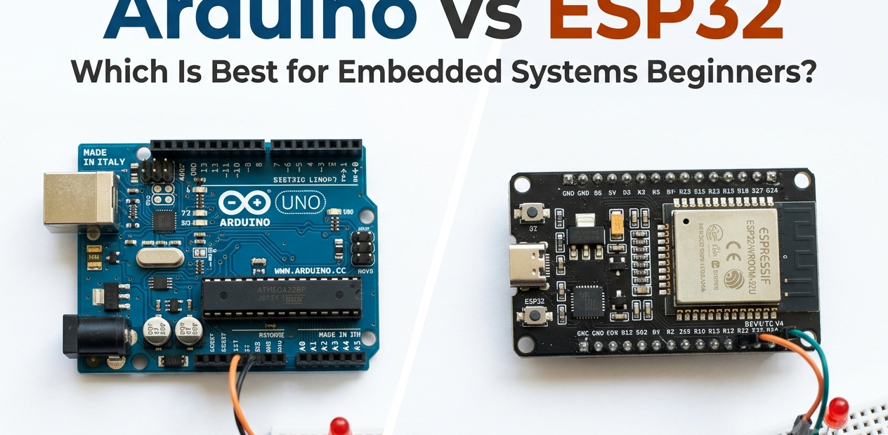 Arduino vs ESP32: Which Is Best for Embedded Systems Beginners
