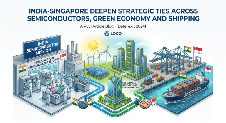 India-Singapore Deepen Strategic Ties Across Semiconductors, Green Economy and Shipping