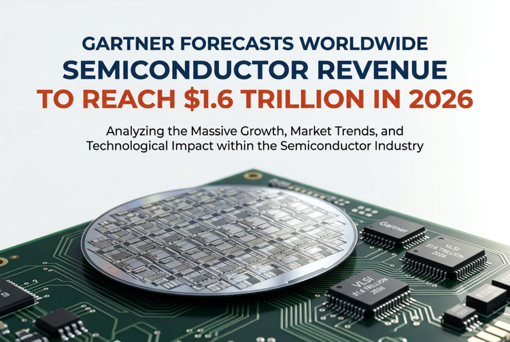 Gartner Forecasts Worldwide Semiconductor Revenue to Reach $1.6 Trillion in 2026
