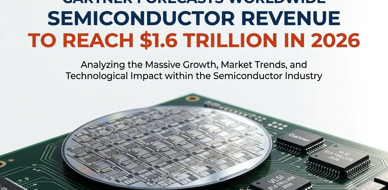 Gartner Forecasts Worldwide Semiconductor Revenue to Reach $1.6 Trillion in 2026