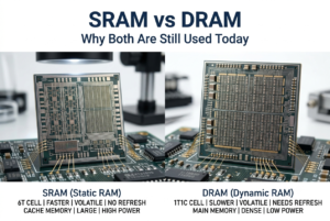 SRAM vs DRAM: Why Both Are Still Used Today