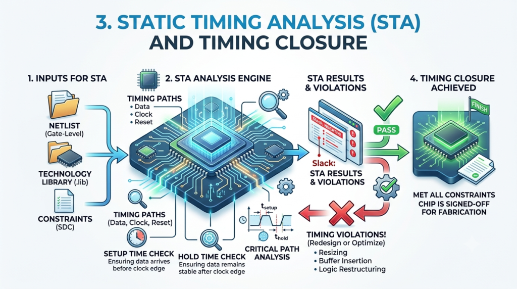 3. Static Timing Analysis (STA) and Timing Closure
