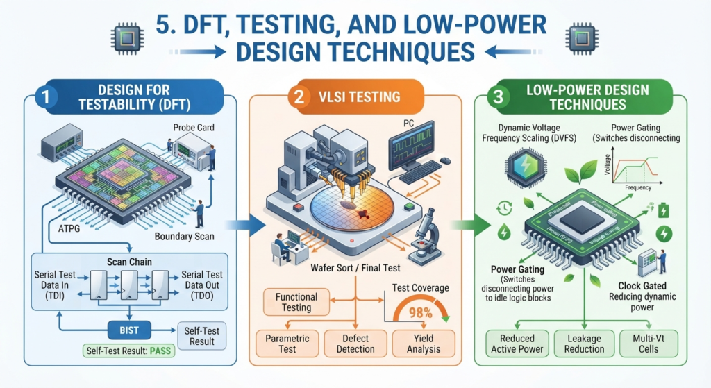 5. DFT, Testing, and Low-Power Design Techniques