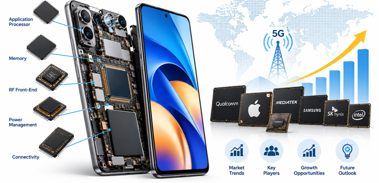 Mobile Phone Semiconductor Market Trends, Key Players, and Growth Opportunities