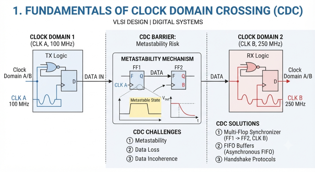 Fundamentals of Clock Domain Crossing (CDC)