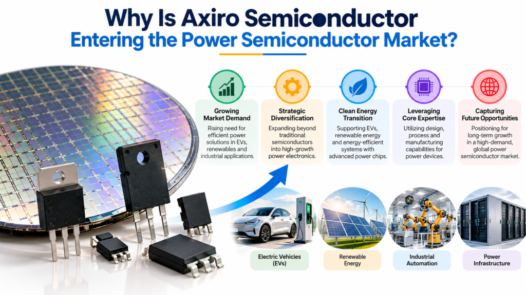 Why Is Axiro Semiconductor Entering the Power Semiconductor Market?