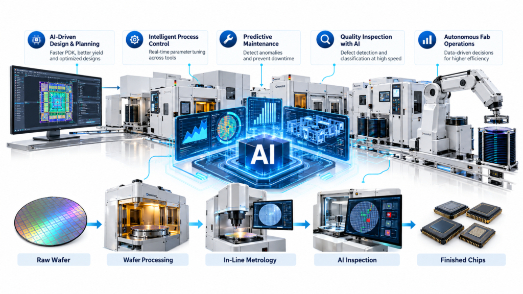The Emergence of AI-Defined Fabs in Modern Semiconductor Manufacturing