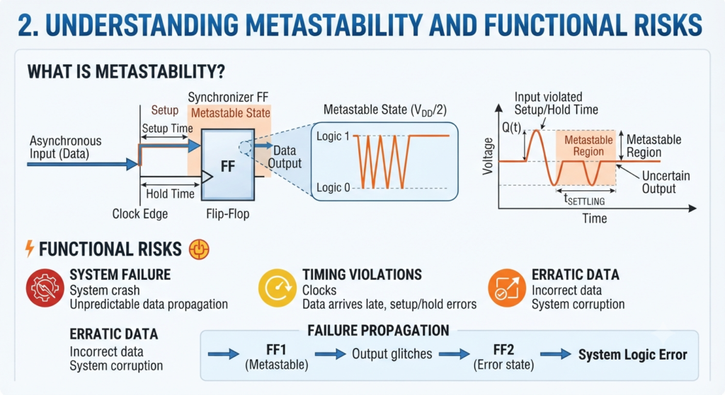 Understanding Metastability and Functional Risks