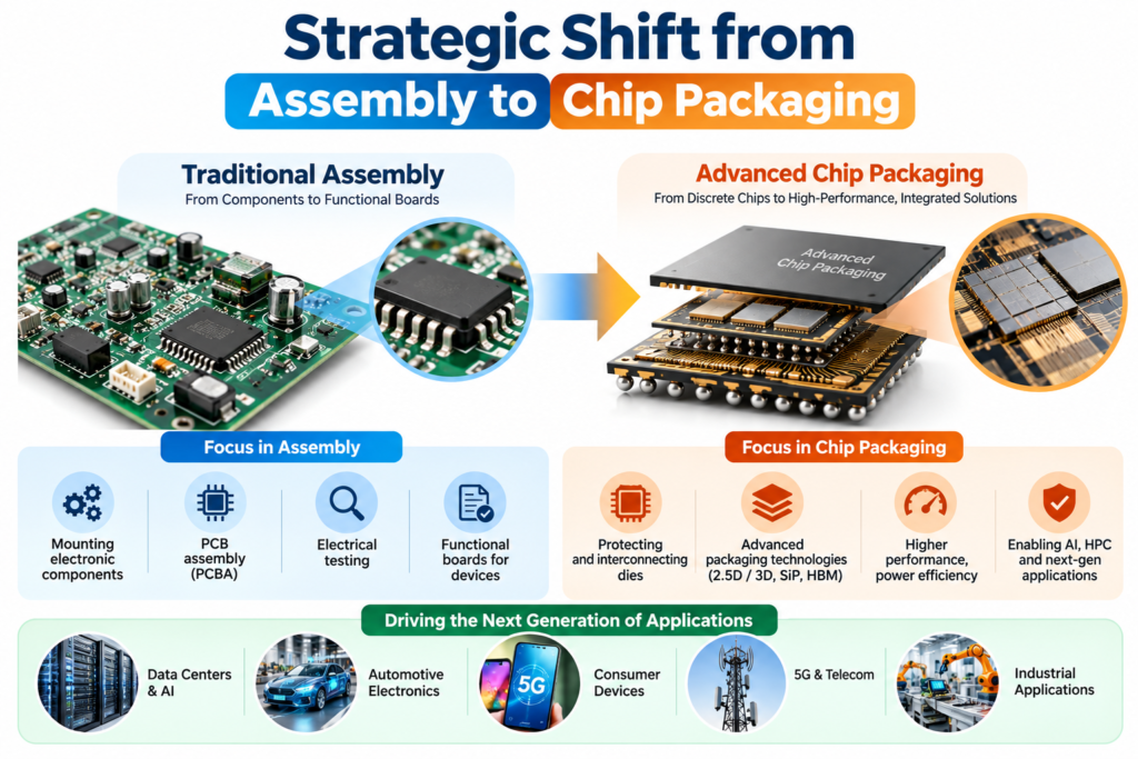 Strategic Shift from Assembly to Chip Packaging