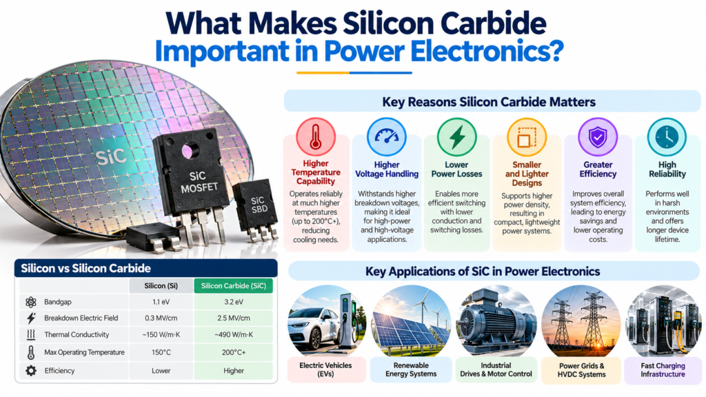 What Makes Silicon Carbide Important in Power Electronics?