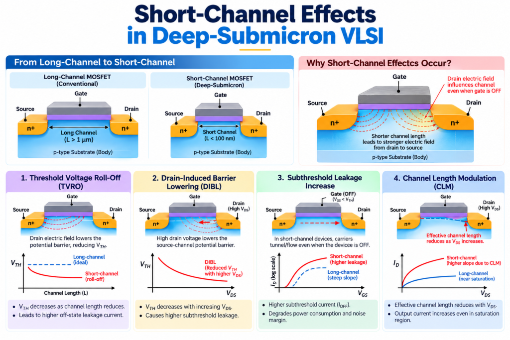 Short-Channel Effects in Deep-Submicron VLSI