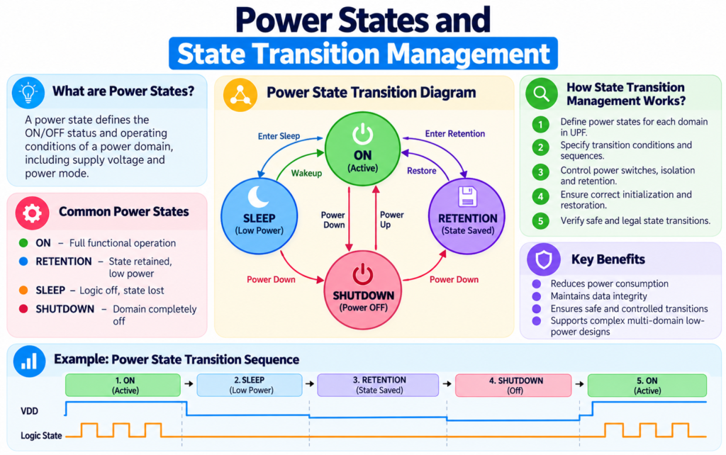 Power States and State Transition Management