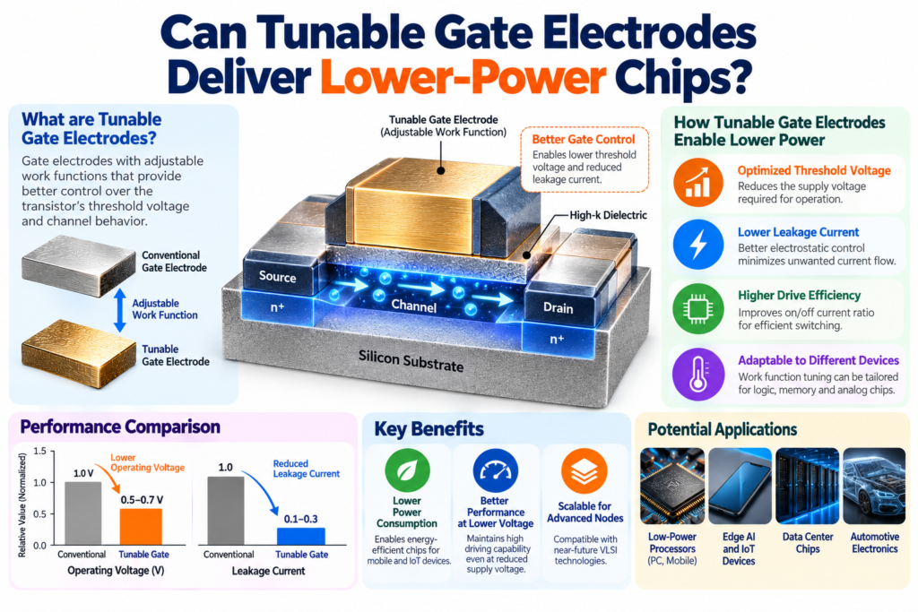 Can Tunable Gate Electrodes Deliver Lower-Power Chips?