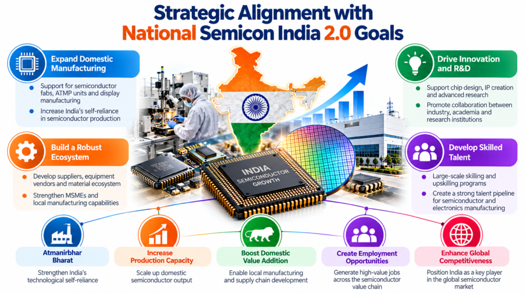 Strategic Alignment with National Semicon India 2.0 Goals