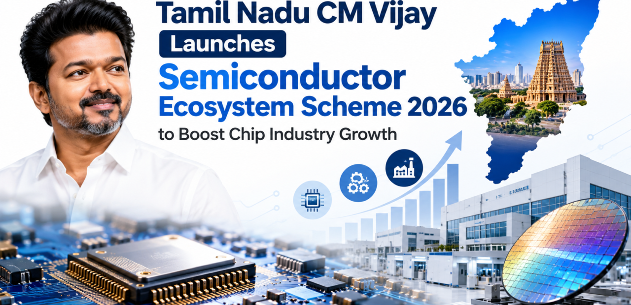 Tamil Nadu CM Launches Semiconductor Ecosystem Scheme 2026 to Boost Chip Industry Growth