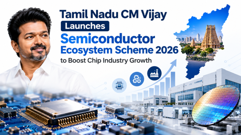 Tamil Nadu CM Launches Semiconductor Ecosystem Scheme 2026 to Boost Chip Industry Growth