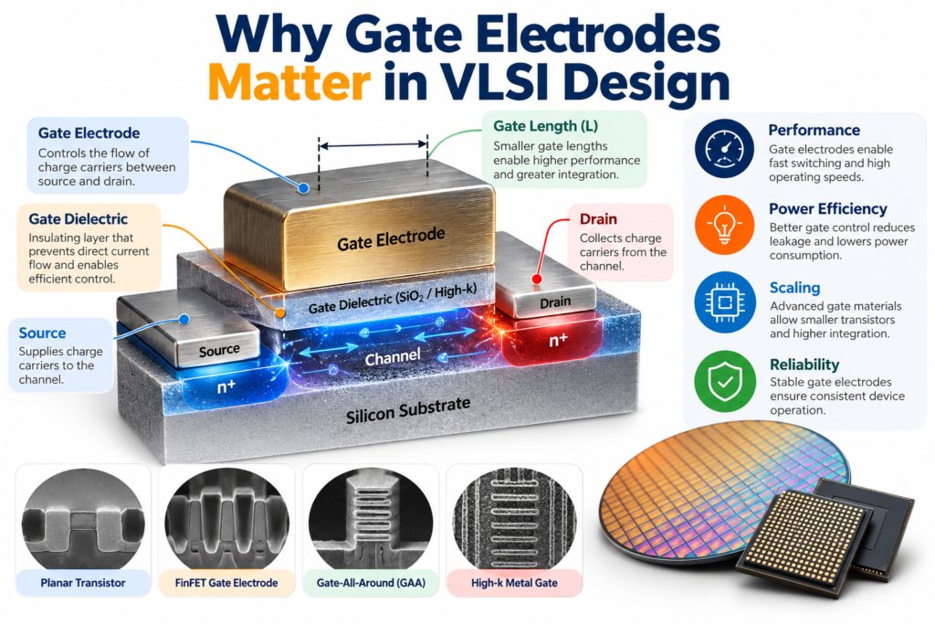 Why Gate Electrodes Matter in VLSI Design