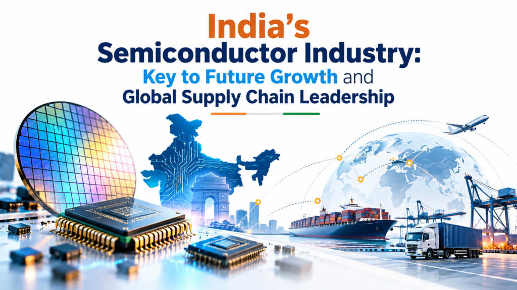 India’s Semiconductor Industry: Key to Future Growth and Global Supply Chain Leadership