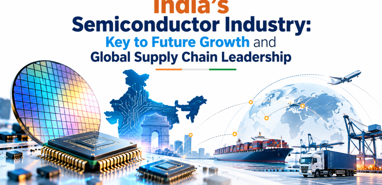 India’s Semiconductor Industry: Key to Future Growth and Global Supply Chain Leadership