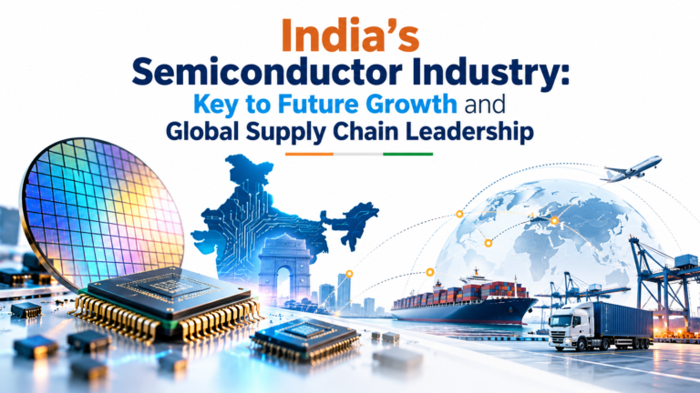 India’s Semiconductor Industry: Key to Future Growth and Global Supply Chain Leadership