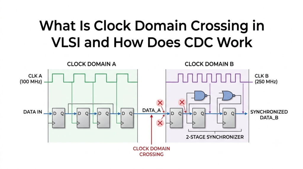 What Is Clock Domain Crossing in VLSI and How Does CDC Work?