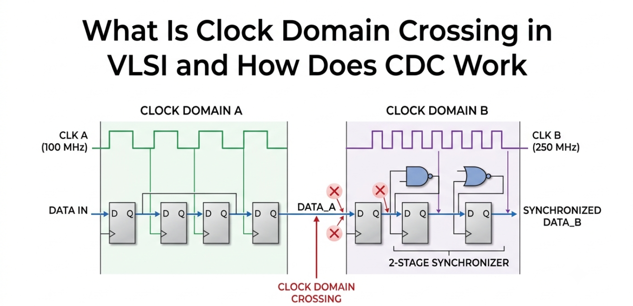 What Is Clock Domain Crossing in VLSI and How Does CDC Work
