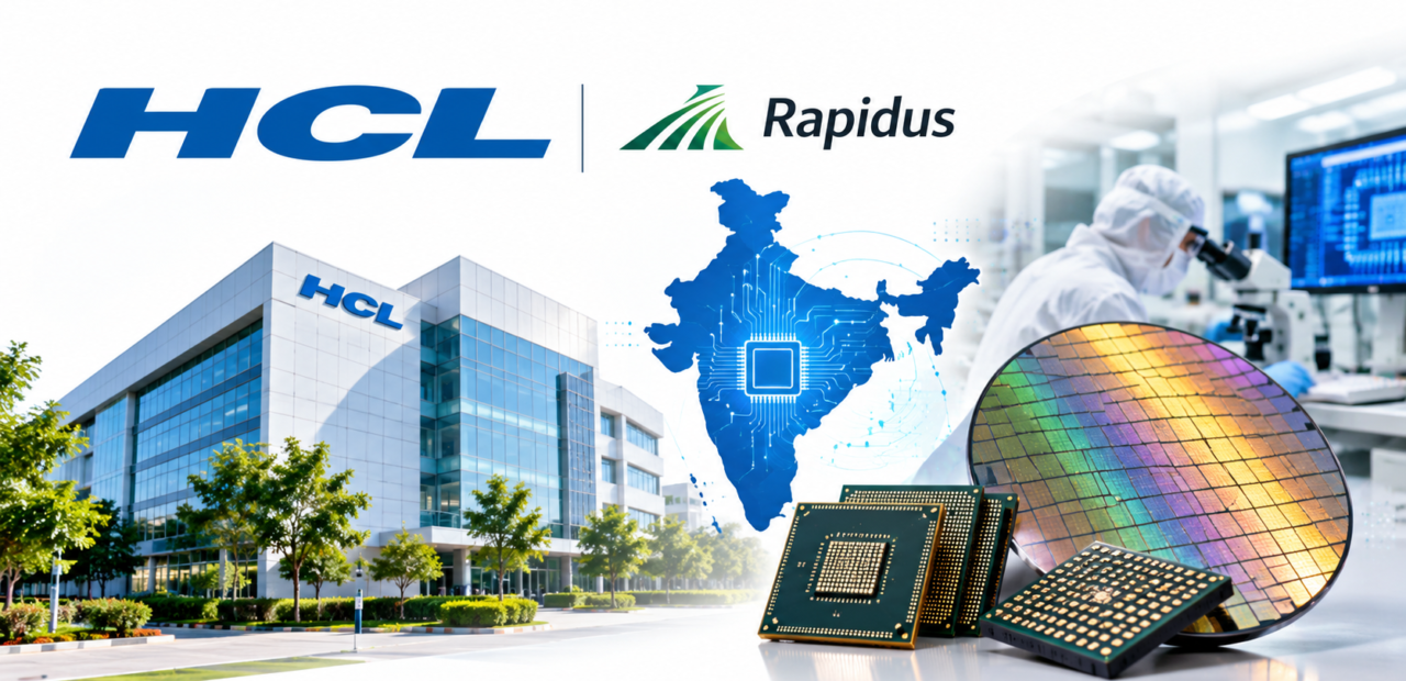HCL Technologies Limited (HCLTECH) Launches India Centers for Rapidus Semiconductor Work