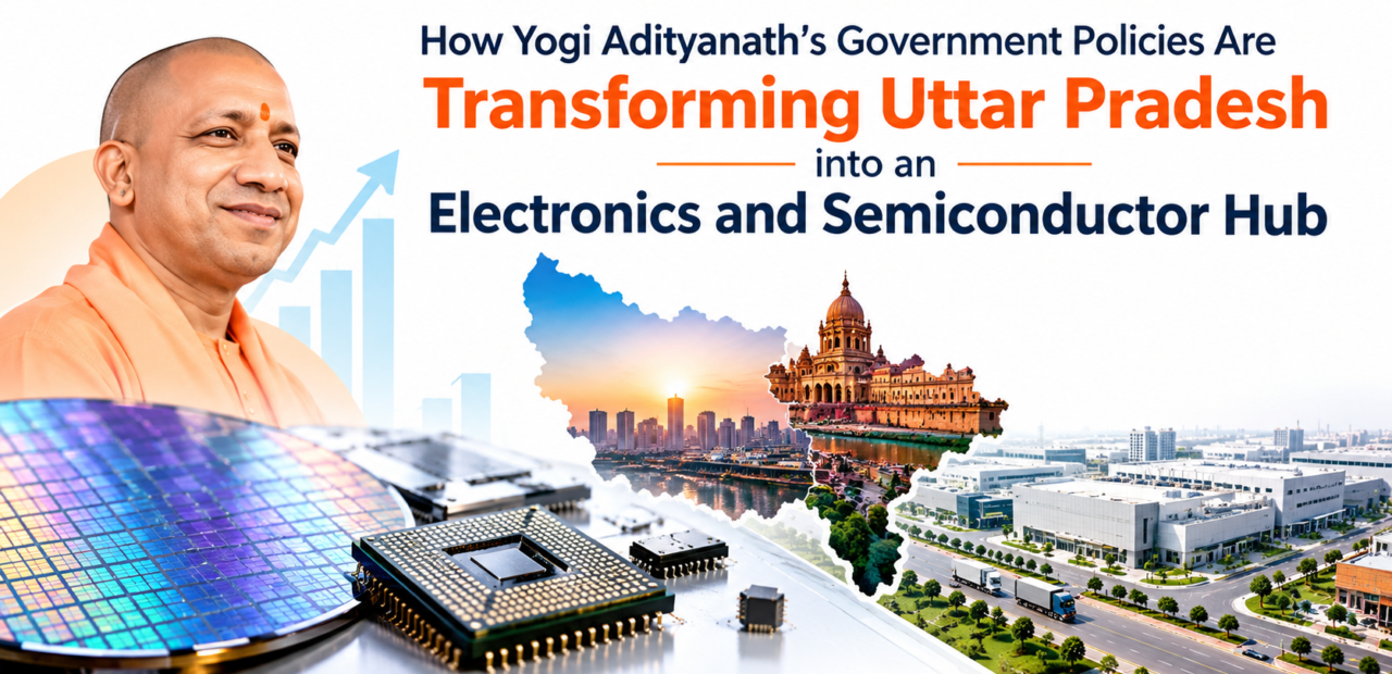 How Yogi Adityanath’s Government Policies Are Transforming Uttar Pradesh into an Electronics and Semiconductor Hub