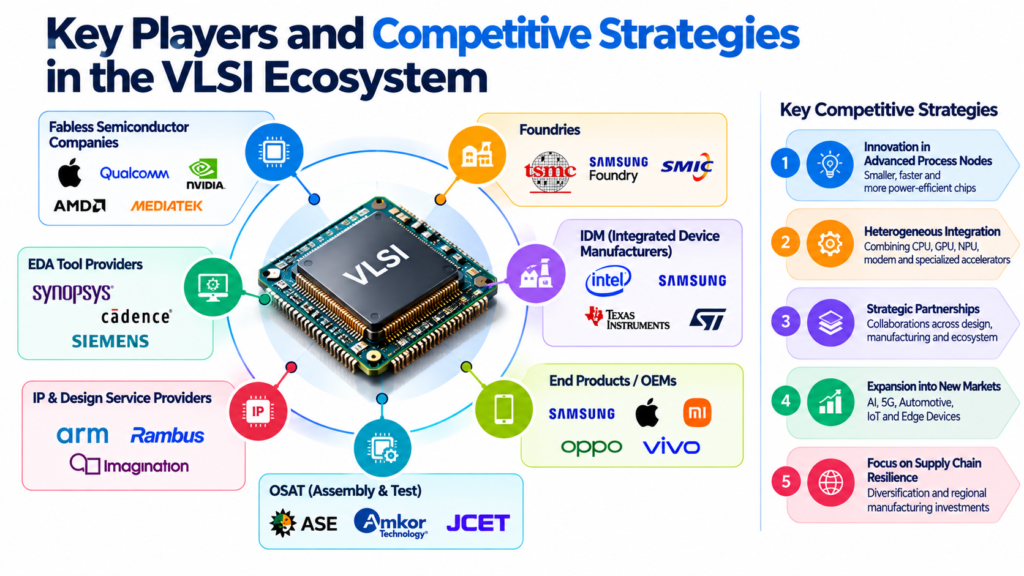 Key Players and Competitive Strategies in the VLSI Ecosystem