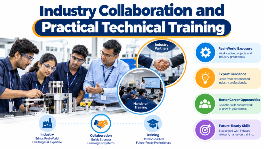 Industry Collaboration and Practical Technical Training